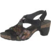 Think! Traudi Klassische Sandaletten - Schwarz-kombi 2 Think! Traudi Klassische Sandaletten - Schwarz-kombi -Trend Shoe Verkauf 10231204 01
