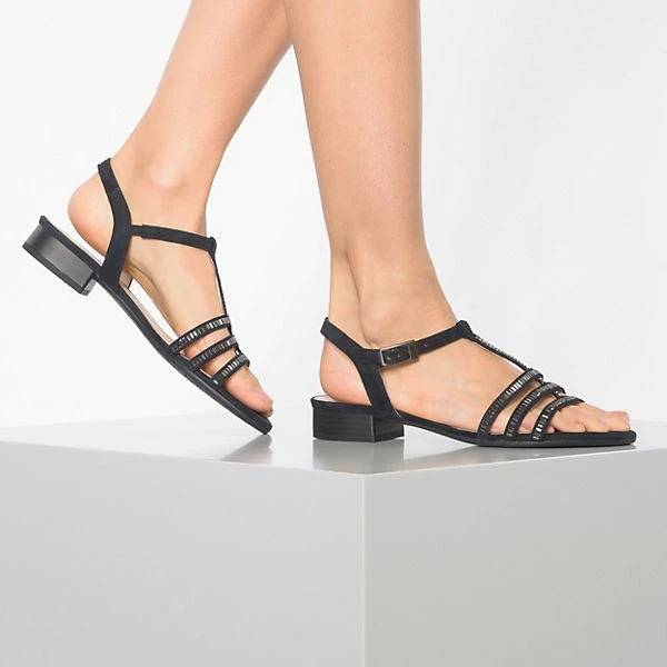 Gabor Riemchensandaletten - Blau 4 Gabor Riemchensandaletten - Blau – Bild 2