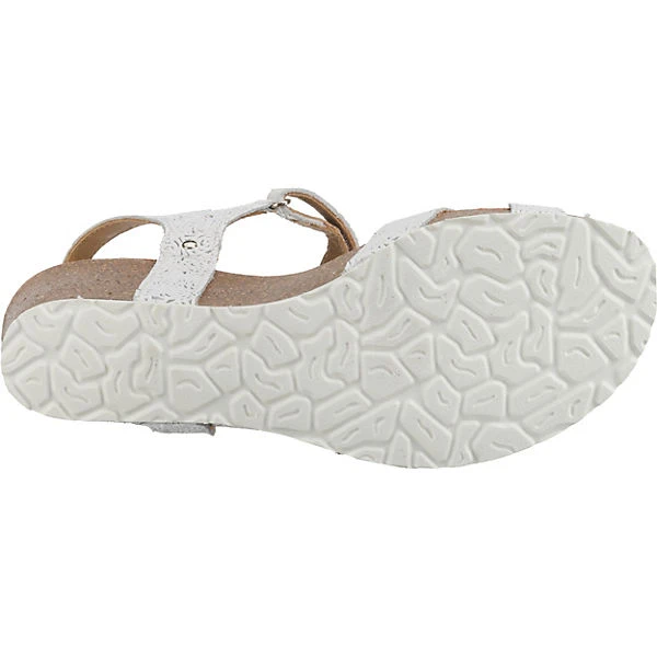 Panama Jack Julia Roses B5 Keilsandaletten - Weiß 9 Panama Jack Julia Roses B5 Keilsandaletten - Weiß – Bild 7