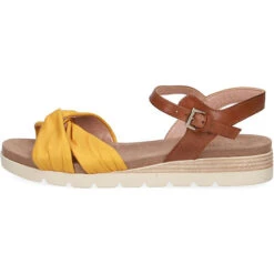 Caprice Klassische Sandalen - Gelb-kombi -Trend Shoe Verkauf 13356572 03