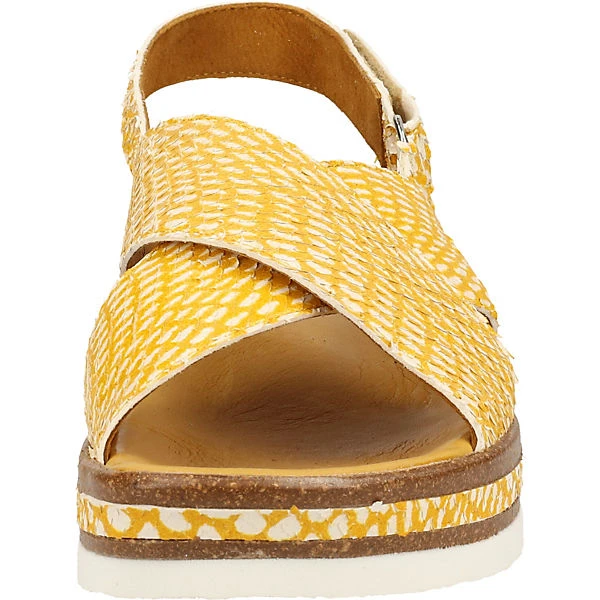 Think! Sandalen Riemchensandaletten - Gelb 5 Think! Sandalen Riemchensandaletten - Gelb – Bild 3