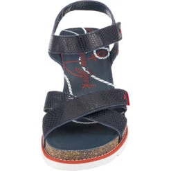 Panama Jack Vieri Navy Keilsandaletten - Dunkelblau -Trend Shoe Verkauf 14017818 04