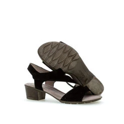 Gabor Riemchensandalen Rauleder Schwarz Riemchensandaletten - Schwarz -Trend Shoe Verkauf 14309395 05
