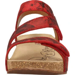 Josef Seibel Sandalen Riemchensandaletten - Rot -Trend Shoe Verkauf 14322434 03