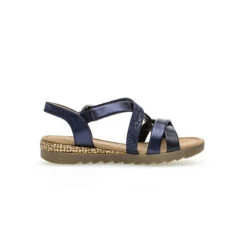 Gabor Comfort Riemchensandalen Materialmix Leder Blau Riemchensandaletten - Blau 9 Gabor Comfort Riemchensandalen Materialmix Leder Blau Riemchensandaletten - Blau -Trend Shoe Verkauf 14367718 03