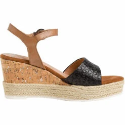 Marco Tozzi Sandalette Keilsandaletten - Schwarz -Trend Shoe Verkauf 14419991 03