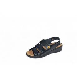 Damen ESD-antistatik Orthopädische Sandale Mit Wechselfussbett Klassische Sandaletten - Schwarz