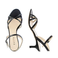 EVITA Damen Sandalette GIOIA Klassische Sandaletten - Schwarz -Trend Shoe Verkauf 14775990 06