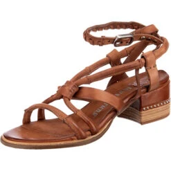 A.S.98 Moraine Riemchensandaletten - Cognac