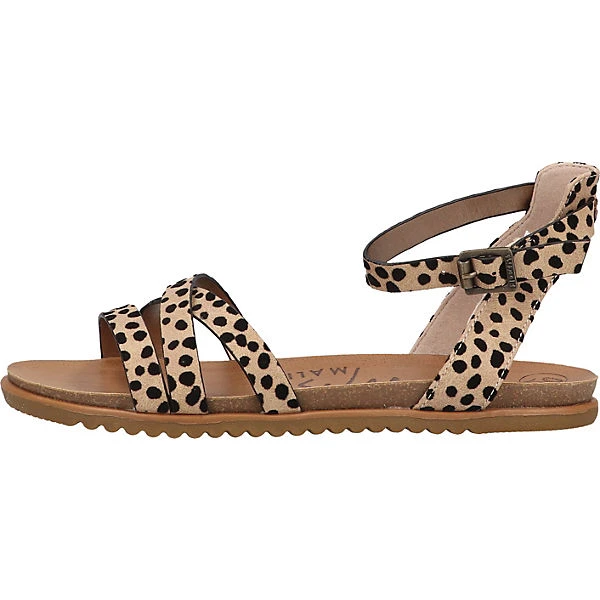 Sandalen Riemchensandaletten - Beige/schwarz 4 Sandalen Riemchensandaletten - Beige/schwarz – Bild 2