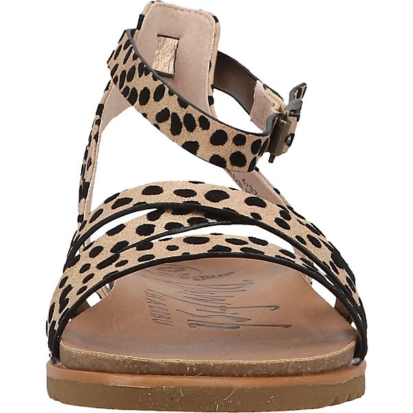 Sandalen Riemchensandaletten - Beige/schwarz 5 Sandalen Riemchensandaletten - Beige/schwarz – Bild 3