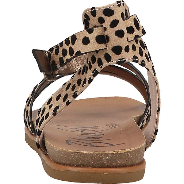 Sandalen Riemchensandaletten - Beige/schwarz 7 Sandalen Riemchensandaletten - Beige/schwarz – Bild 5