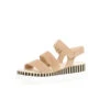 Gabor Plateau Sandalen Rauleder Beige Plateau-Sandaletten - Beige -Trend Shoe Verkauf 18932609 01