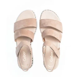 Gabor Plateau Sandalen Rauleder Beige Plateau-Sandaletten - Beige 8 Gabor Plateau Sandalen Rauleder Beige Plateau-Sandaletten - Beige -Trend Shoe Verkauf 18932609 02