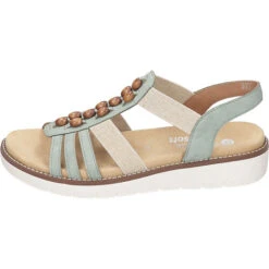 Remonte Sandalen Klassische Sandaletten - Hellgrün -Trend Shoe Verkauf 19282713 02