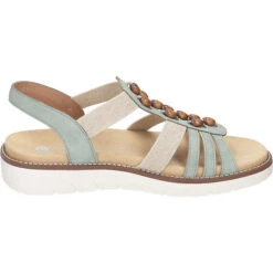 Remonte Sandalen Klassische Sandaletten - Hellgrün -Trend Shoe Verkauf 19282713 04