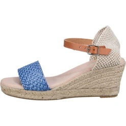 Keilsandaletten - Blau-kombi -Trend Shoe Verkauf 19453670 03