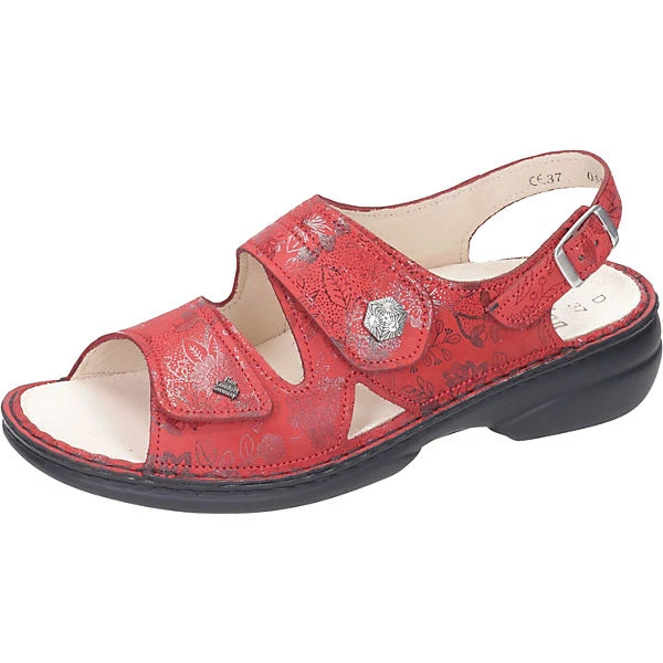 Finn Comfort Sandalen Milos Klassische Sandaletten - Rot 3 Finn Comfort Sandalen Milos Klassische Sandaletten - Rot