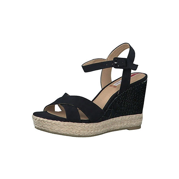 S.Oliver Riemensandale Schaftsandaletten - Blau 3 S.Oliver Riemensandale Schaftsandaletten - Blau