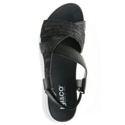 IgI&Co Damen Sandaletten Sandalen Riemen Klettverschluss Slingback Schwarz - Schwarz -Trend Shoe Verkauf 20840265 07