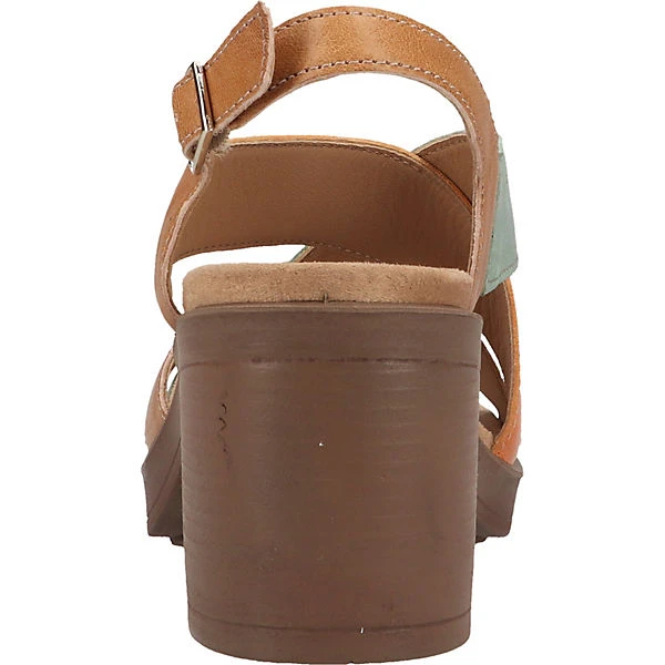 Sandalen Riemchensandaletten - Braun/orange 7 Sandalen Riemchensandaletten - Braun/orange – Bild 5