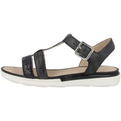 Geox D S.Hiver B Sandale Damen Klassische Sandalen - Schwarz