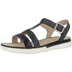 Geox D S.Hiver B Sandale Damen Klassische Sandalen - Schwarz -Trend Shoe Verkauf 21266798 04
