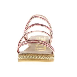 CERUTTI Damen Sandaletten Riemchen Slingback Rot/gold - Rot 12 CERUTTI Damen Sandaletten Riemchen Slingback Rot/gold - Rot -Trend Shoe Verkauf 21410287 04