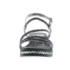 CERUTTI Damen Sandaletten Slingback Schwarz/grau - Schwarz 12 CERUTTI Damen Sandaletten Slingback Schwarz/grau - Schwarz -Trend Shoe Verkauf 21410420 04