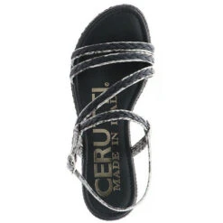 CERUTTI Damen Sandaletten Slingback Schwarz/grau - Schwarz 15 CERUTTI Damen Sandaletten Slingback Schwarz/grau - Schwarz -Trend Shoe Verkauf 21410420 07