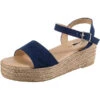 Plateau Insel Sandaletten - Dunkelblau -Trend Shoe Verkauf 21991893 01