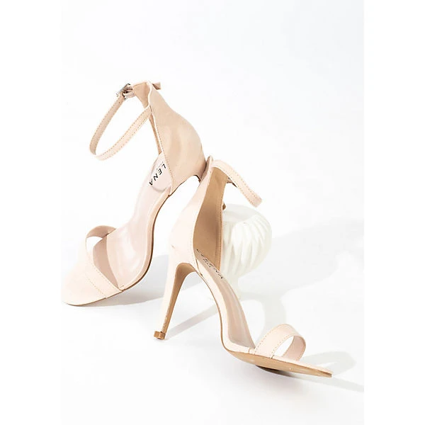 Peeptoe-Absätze CELIA Schaftsandaletten 6 Peeptoe-Absätze CELIA Schaftsandaletten – Bild 4