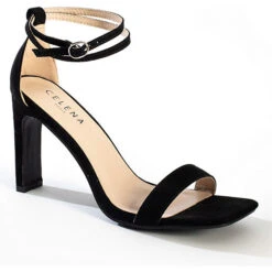 Sandalen Mit Hohem Absatz CORY Schaftsandaletten - Schwarz -Trend Shoe Verkauf 22052818 04