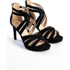 High Heels CHERRY Schaftsandaletten - Schwarz -Trend Shoe Verkauf 22054463 08