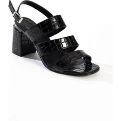 Sandalen Mit Eckigem Absatz CHARIS BASICS Schaftsandaletten -Trend Shoe Verkauf 22056922 03