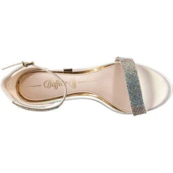 Buffalo Monroe Brautschuhe Riemchensandaletten - Weiß -Trend Shoe Verkauf 22133320 06