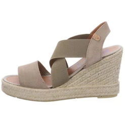 Verbenas Silvia Keilsandaletten - Taupe -Trend Shoe Verkauf 22545588 02