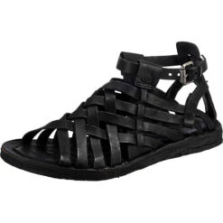 A.S.98 Ramos Riemchensandalen - Schwarz