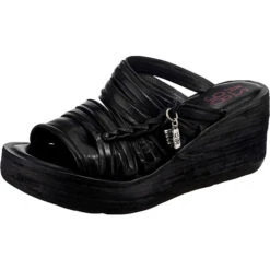 A.S.98 Noa Plateau-Sandaletten - Schwarz