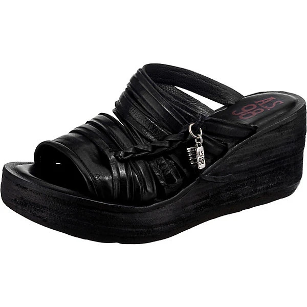 A.S.98 Noa Plateau-Sandaletten - Schwarz 3 A.S.98 Noa Plateau-Sandaletten - Schwarz