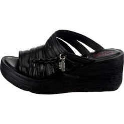 A.S.98 Noa Plateau-Sandaletten - Schwarz 11 A.S.98 Noa Plateau-Sandaletten - Schwarz -Trend Shoe Verkauf 22648510 03