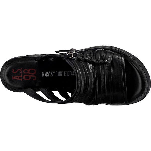 A.S.98 Noa Plateau-Sandaletten - Schwarz 8 A.S.98 Noa Plateau-Sandaletten - Schwarz – Bild 6