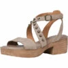 Tamaris Riemchensandaletten - Taupe 2 Tamaris Riemchensandaletten - Taupe -Trend Shoe Verkauf 22905468 01
