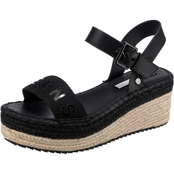 Pepe Jeans Witney Logo Plateau-Sandaletten - Schwarz 3 Pepe Jeans Witney Logo Plateau-Sandaletten - Schwarz