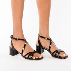 Unisa Krey_pa Riemchensandaletten - Schwarz -Trend Shoe Verkauf 23186938 02