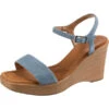 Unisa Rita_22_lmt Keilsandaletten - Blau -Trend Shoe Verkauf 23186972 01