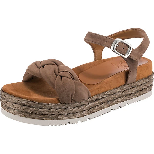Unisa Copla_ks Plateau-Sandaletten - Taupe 3 Unisa Copla_ks Plateau-Sandaletten - Taupe
