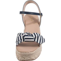 Aldo Macrama Keilsandaletten - Blau/weiß 12 Aldo Macrama Keilsandaletten - Blau/weiß -Trend Shoe Verkauf 23273231 04