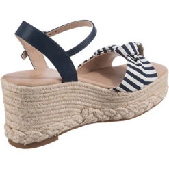 Aldo Macrama Keilsandaletten - Blau/weiß 13 Aldo Macrama Keilsandaletten - Blau/weiß -Trend Shoe Verkauf 23273231 05