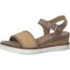 S.Oliver Sandalen Schaftsandaletten - Taupe 1 S.Oliver Sandalen Schaftsandaletten - Taupe -Trend Shoe Verkauf 23293043 01